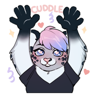 cuddles-sticker